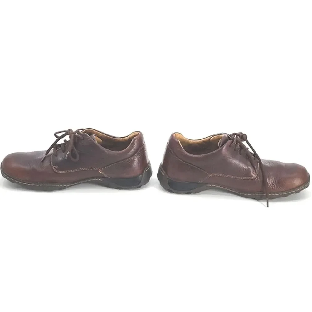 Vintage Born Tycoon Shoes Men's Size 11 Brown Full Grain Leather M6186 Oxford